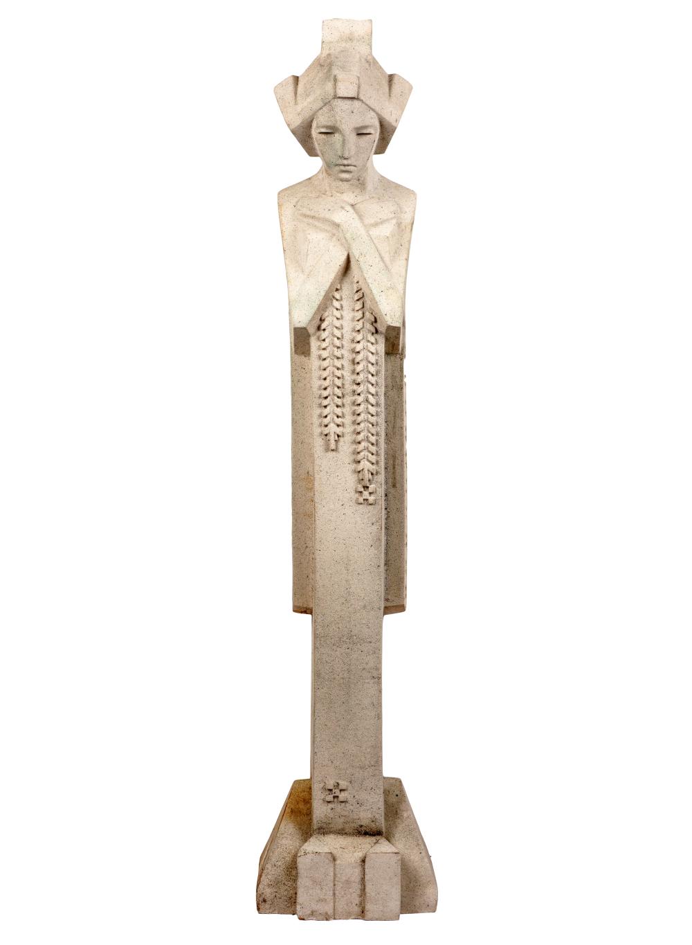 FRANK LLOYD WRIGHT CAST CEMENT