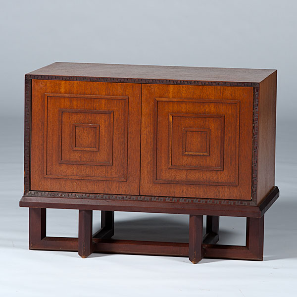 Frank Lloyd Wright Chest On Stand