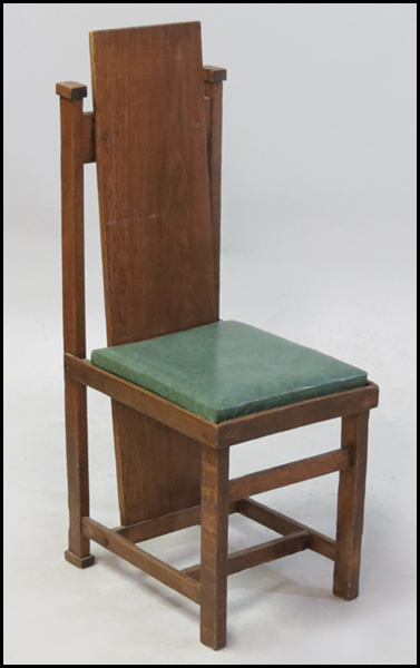 FRANK LLOYD WRIGHT SIDE CHAIR.