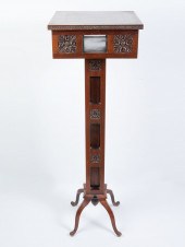 FRANK MARTELLI INLAID PEDESTAL