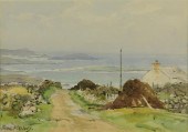FRANK MCKELVEY WATERCOLORFrank