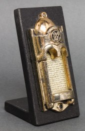FRANK MEISLER MOUNTED MEZUZAH