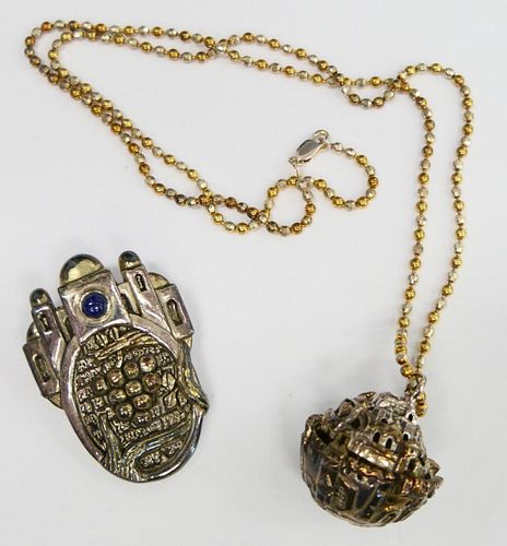 FRANK MEISLER STERLING PIN &