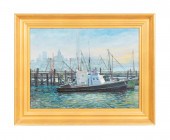 FRANK MILBY, DOCKED SHIP, OIL