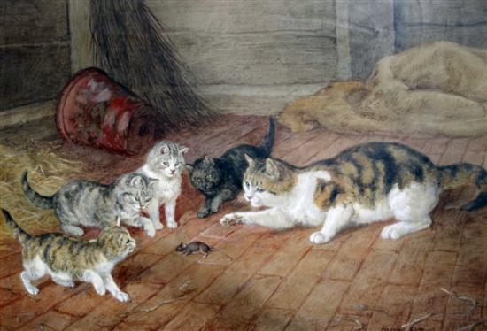 Frank Paton (1856-1909) watercolour