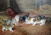 Frank Paton (1856-1909) waterc