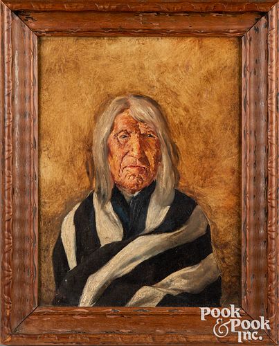 FRANK PAUL SAUERWEIN OIL ON BOARD