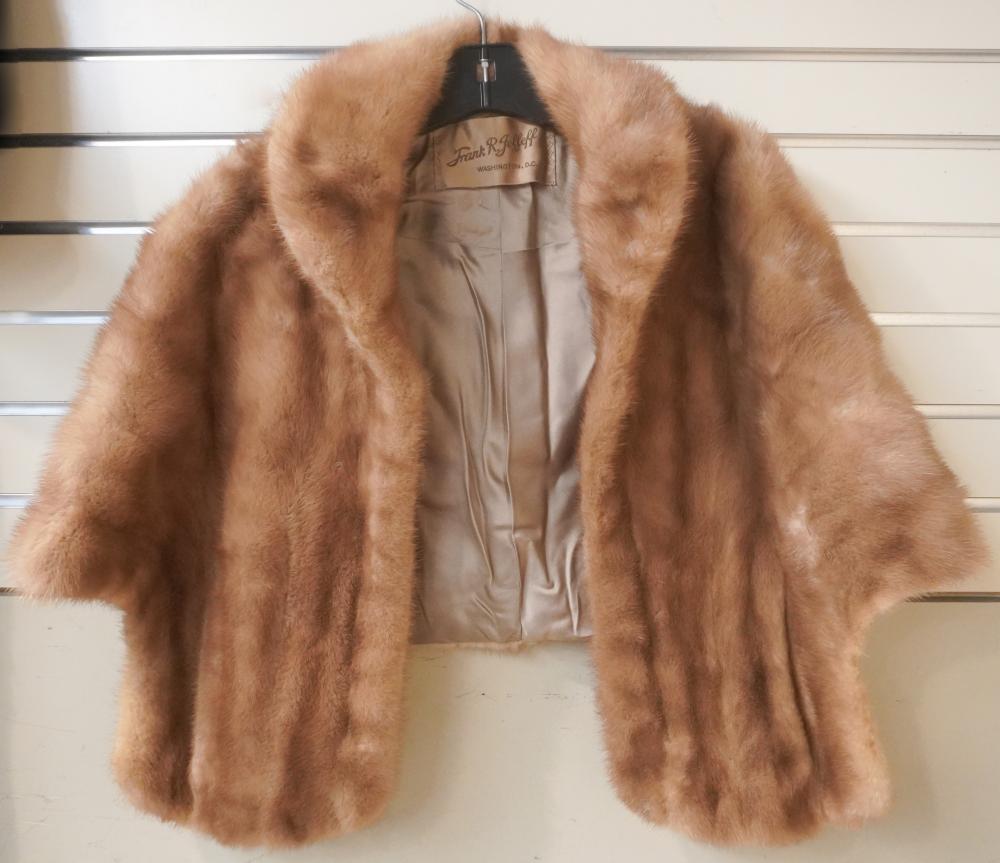 FRANK R. JELLEFF LADIES' HAZEL MINK