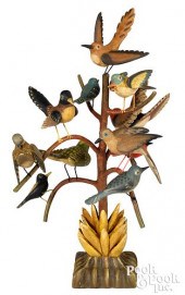 FRANK S. FINNEY FOLK ART BIRD