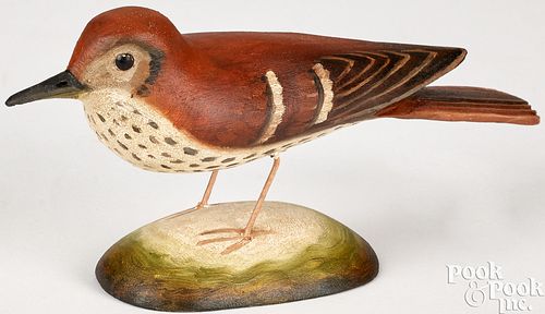 FRANK S. FINNEY, FOLK ART CARVED