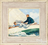 FRANK SCHOONOVER ILLUSTRATION<