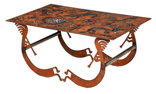 FRANK SECKLER FIGURAL PETROGLYPH