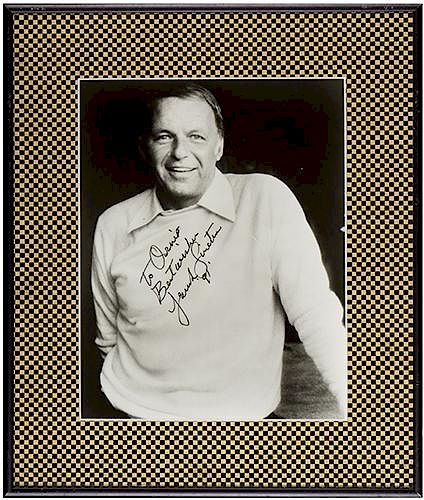FRANK SINATRA SIGNED PORTRAIT