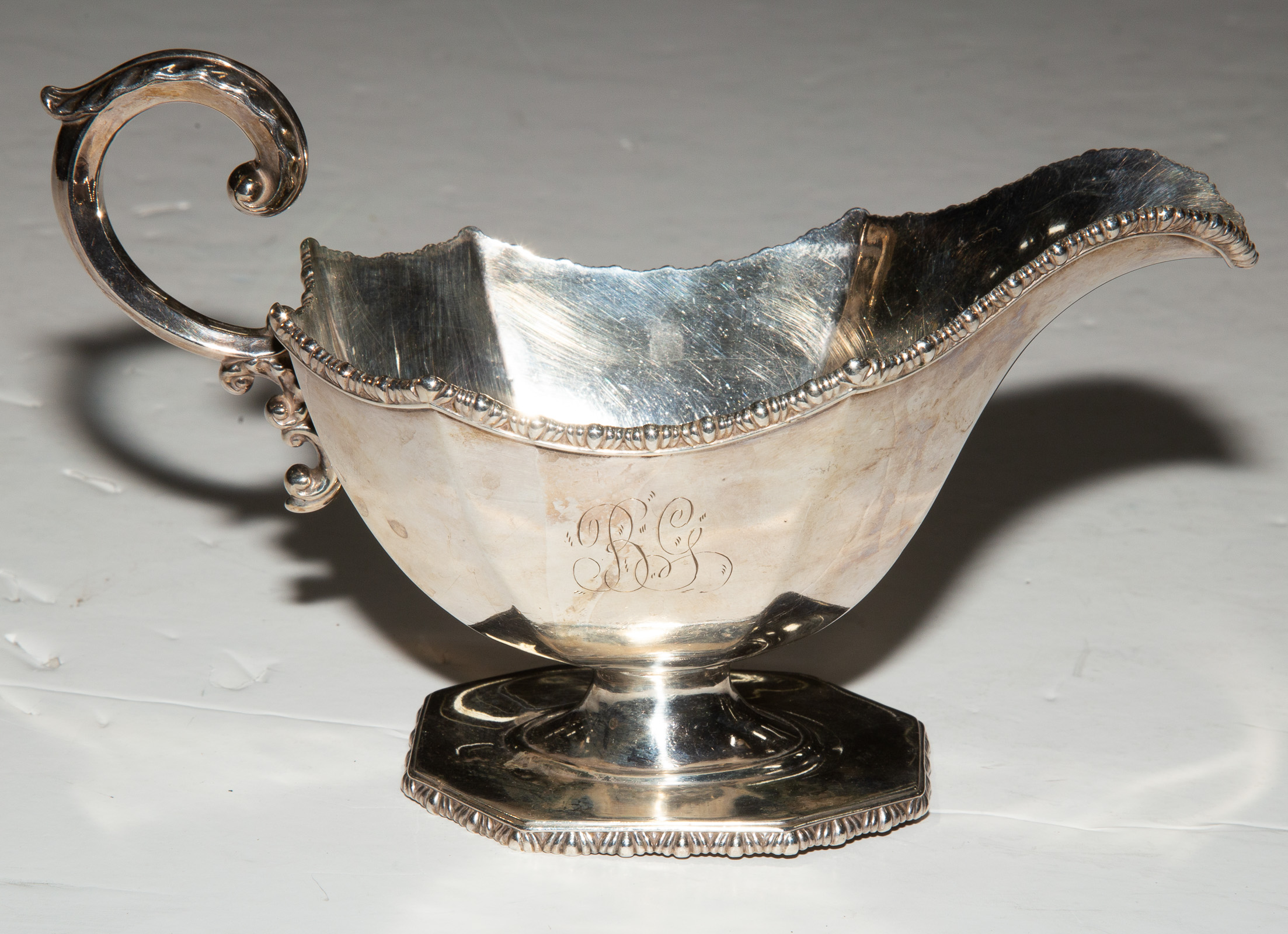 FRANK SMITH STERLING SAUCEBOAT