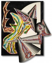 FRANK STELLA (1936-2007): THEN