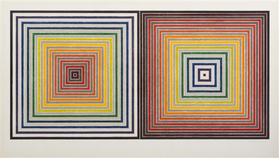 * Frank Stella (American b. 1936)