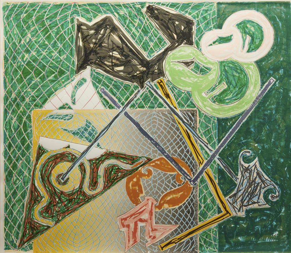 FRANK STELLA, (AMERICAN, B.
