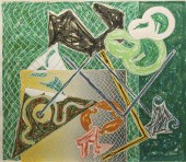 FRANK STELLA, (AMERICAN, B. 19