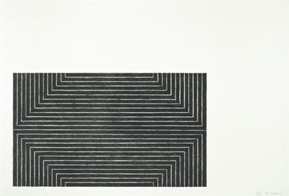 FRANK STELLA  (american b. 1936) 