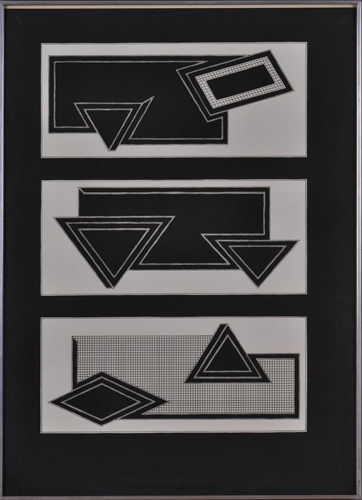 FRANK STELLA (b. 1936): BLACK STACK