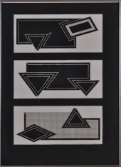 FRANK STELLA (b. 1936): BLACK