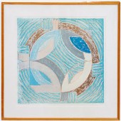 FRANK STELLA FRAMED POSTERDESC