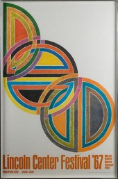 FRANK STELLA "LINCOLN CENTER F