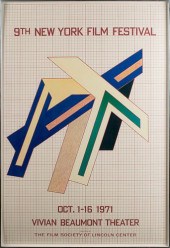 FRANK STELLA "NINTH NEW YORK F