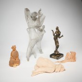 FRANK STOUT, (5) SCULPTURES, E
