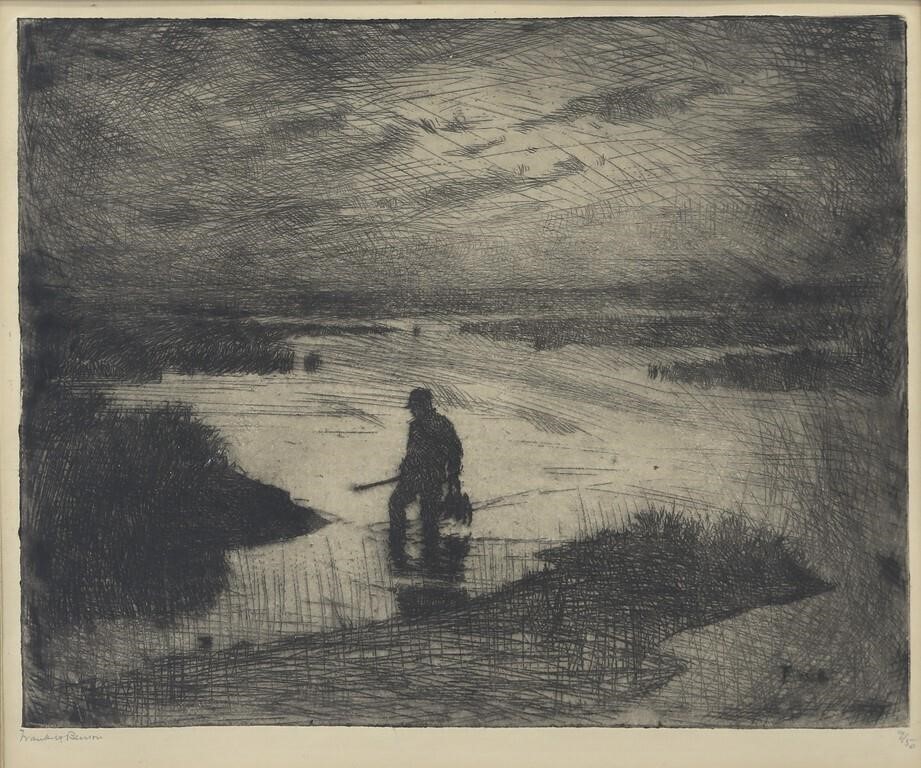 FRANK W. BENSON (1862-1951)Dusk,
