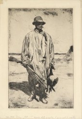 FRANK W. BENSON (1862-1951)Old