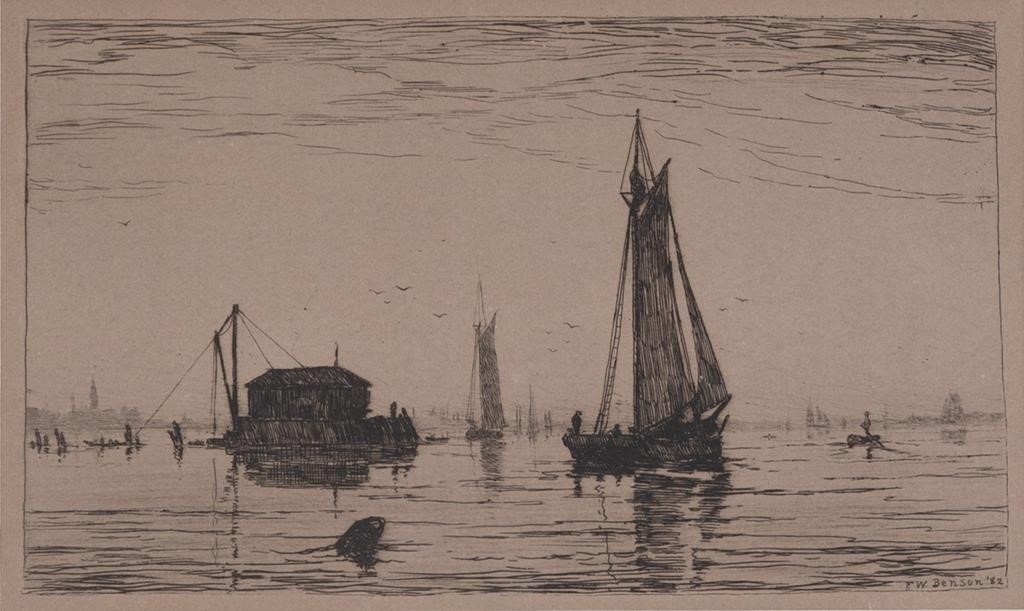 FRANK W. BENSON (1862-1951)Salem