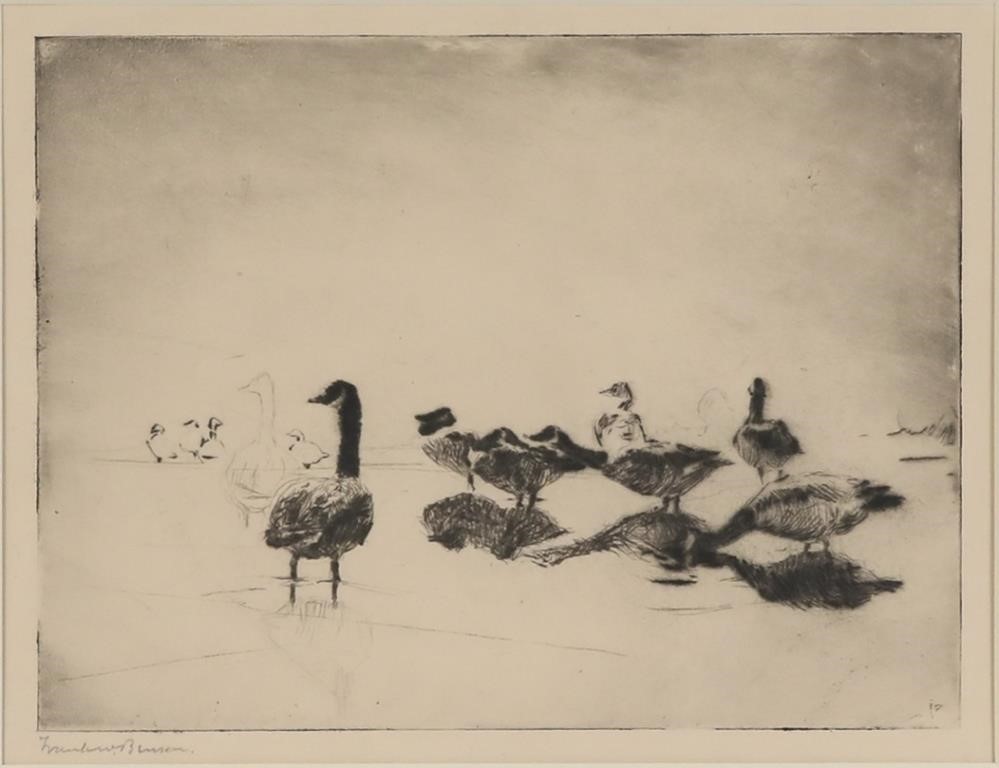 FRANK W. BENSON (1862-1951)Wild