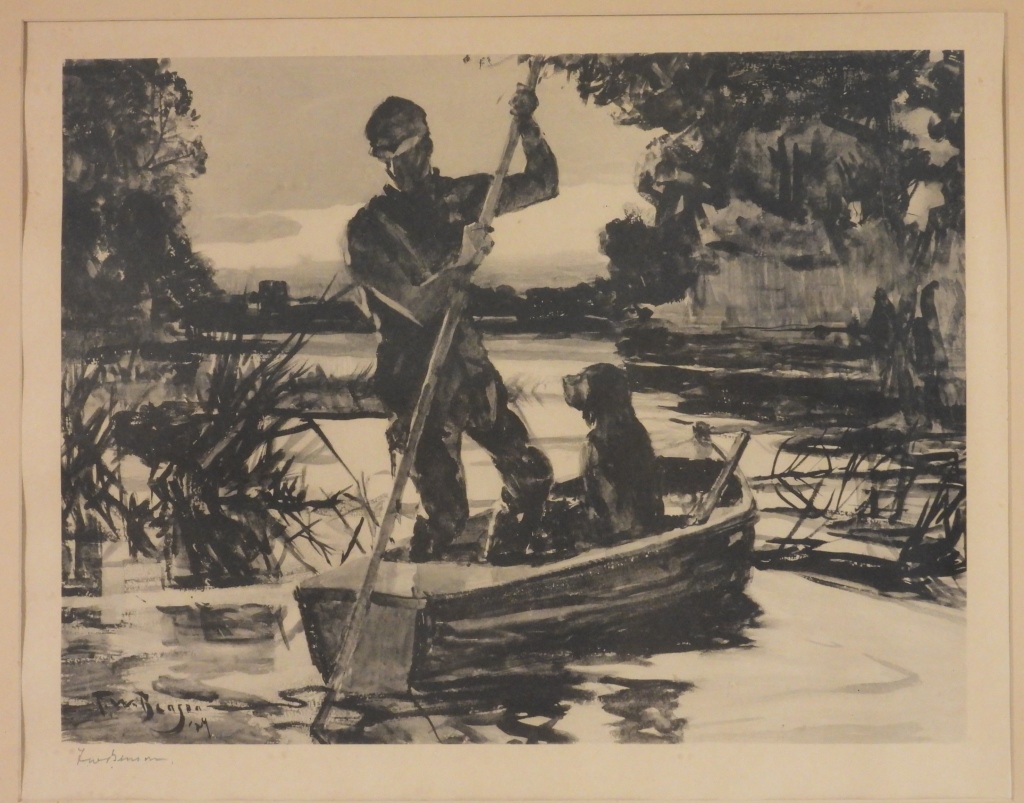 FRANK W. BENSON MARSH LANDSCAPE