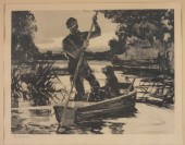 FRANK W. BENSON MARSH LANDSCAP