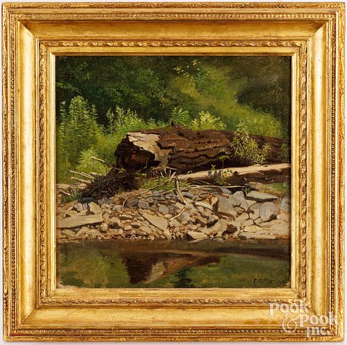 FRANK WALLER OIL ON BOARD