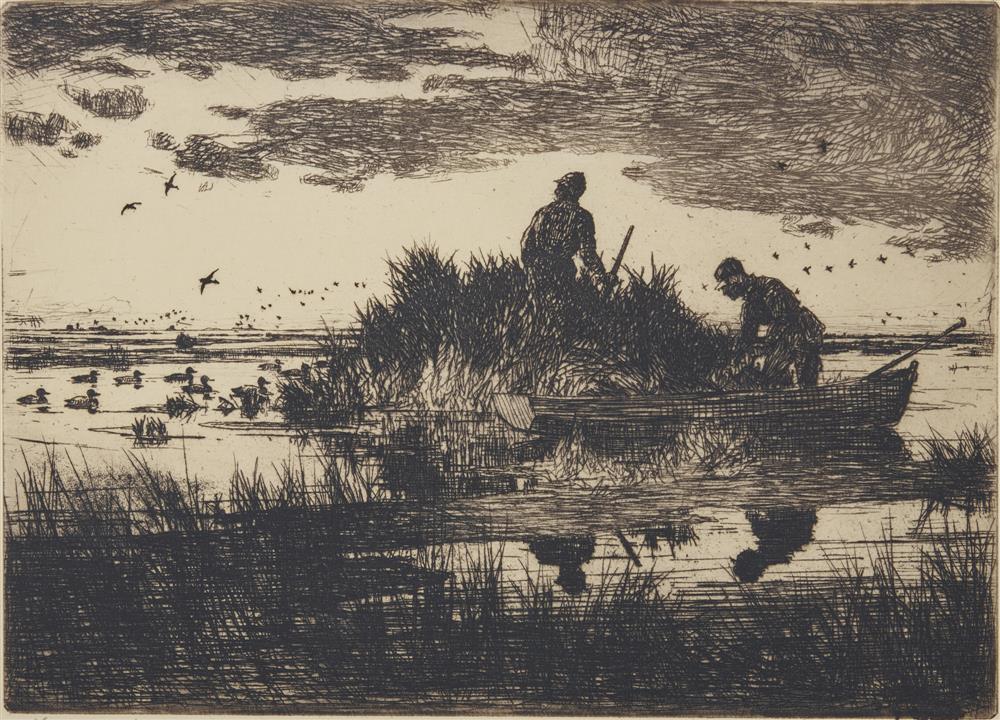 FRANK WESTON BENSON, (AMERICAN,