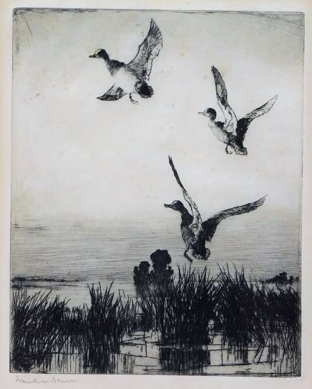 FRANK WESTON BENSON WILD GEESE