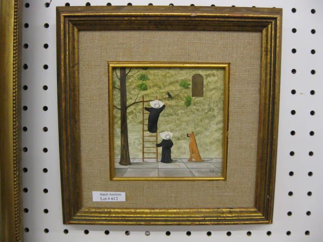 Frank Whipple Oil Nuns trying