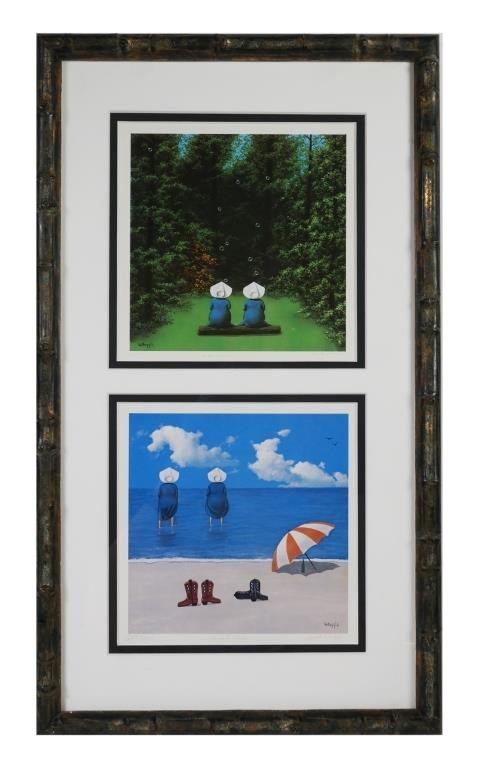 FRANK WHIPPLE, TWO PRINTSTwo