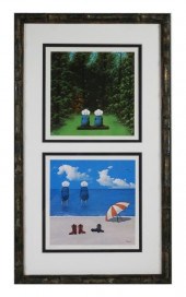 FRANK WHIPPLE, TWO PRINTSTwo l