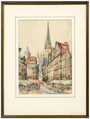 Frank-Will watercolor (French,