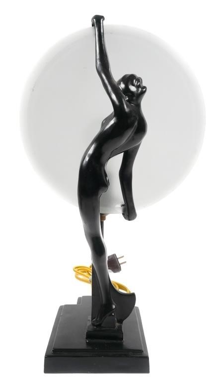 FRANKART ART DECO FEMALE NUDE