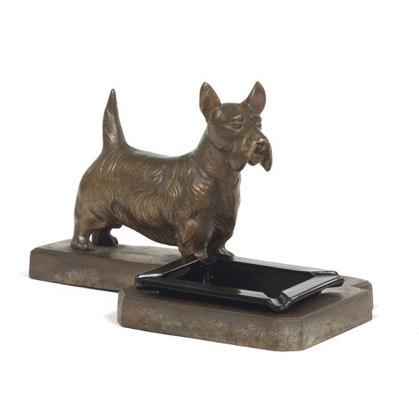 FRANKART ASHTRAY WITH BRONZE