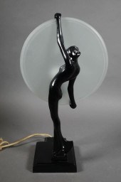 FRANKART NUDE WOMAN DISC LAMPA