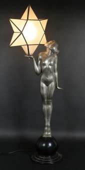 FRANKART STYLE NUDE LAMP WITH