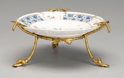 Frankenthal porcelain tazza,
