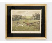 Franklin B. Voss framed and ma