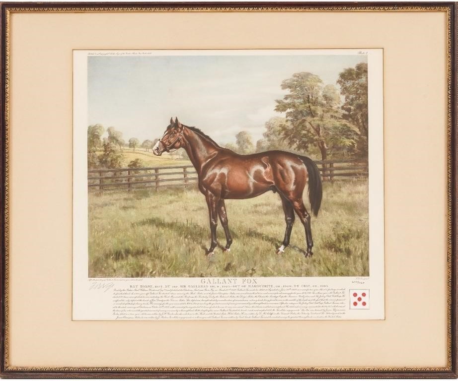 Franklin B. Voss "Gallant Fox"