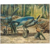 FRANKLIN BOGGS, ORIGINAL ILLUS